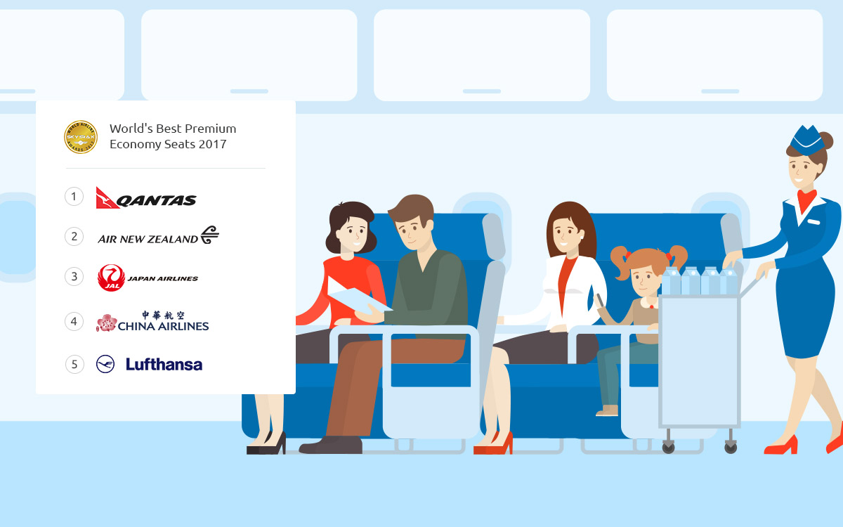 World's Best Premium Economy Seats 2017 - Is Premium Economy Worth It?