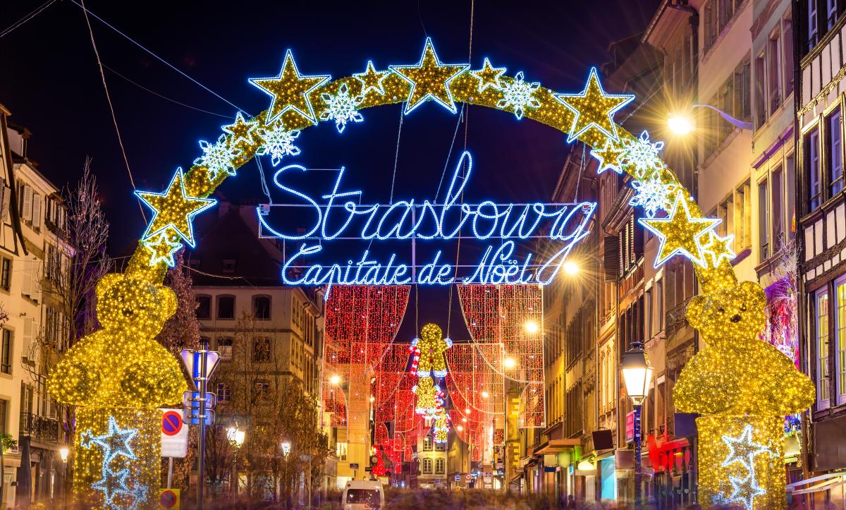 Strasbourg City Center, France, Christmas Markets in Europe