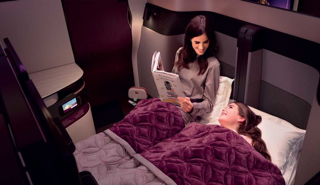 Qatar Airways Qsuites Business Class - Double Suite