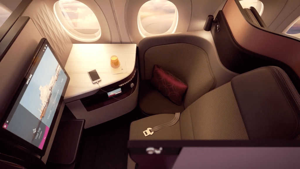 Qatar Airways Qsuites Business Class