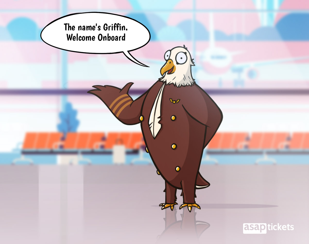 Griffin the Eagle - ASAP Tickets Mascot Crew