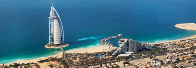 DUBAI, UAE - JANUARY 20: Burj Al Arab hotel on January 20, 2011 in Dubai, UAE. Burj Al Arab is a luxury 5 star hotel built on an artificial island in front of Jumeirah beach