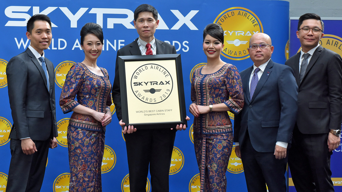 Mr Tan Pee Teck, SVP Cabin Crew, Singapore Airlines