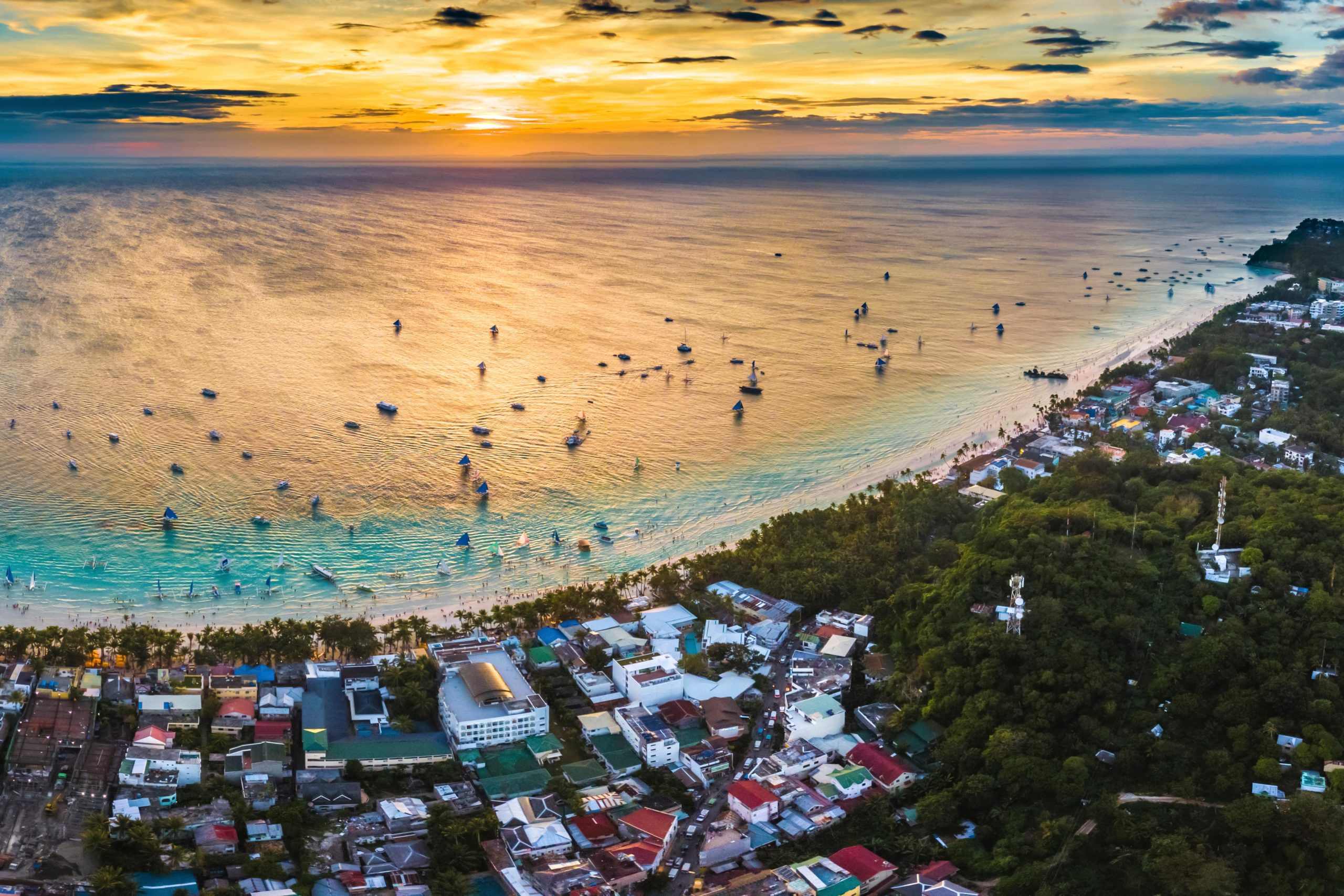 Boracay is one of the top-rated spots in the Philippines