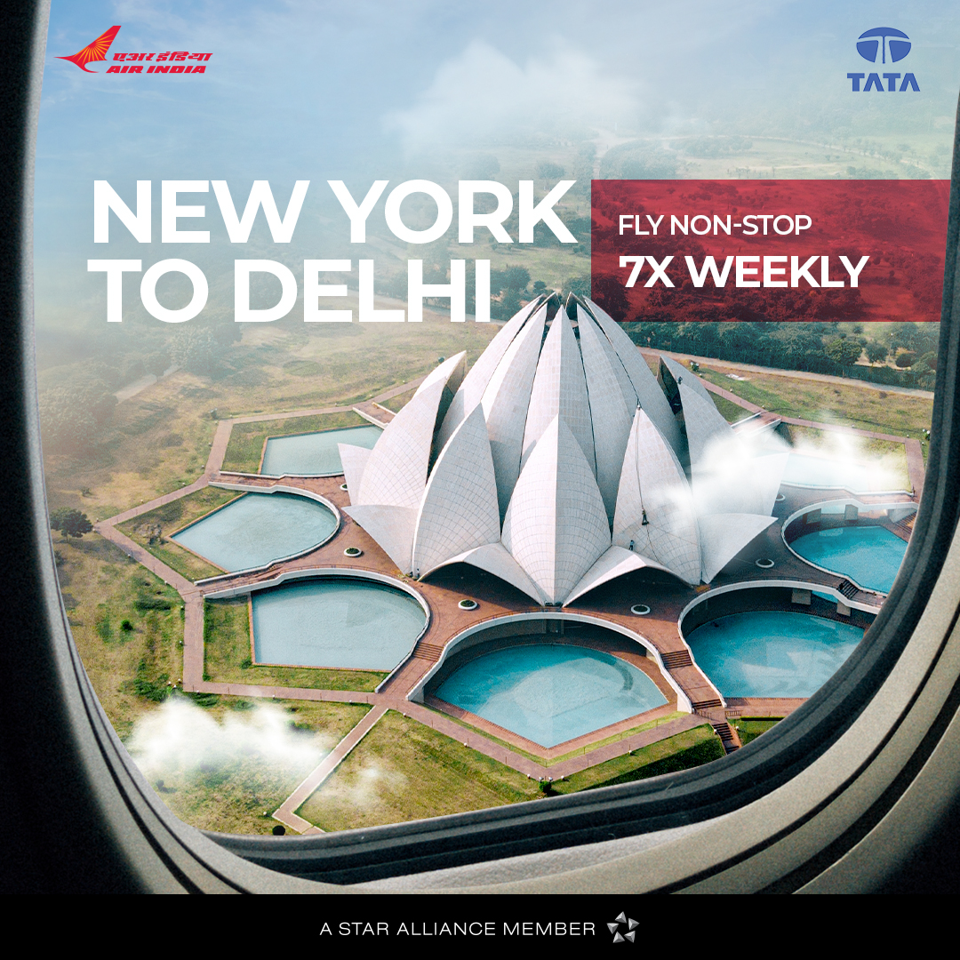 Air India has non-stop flights between New York and Delhi.