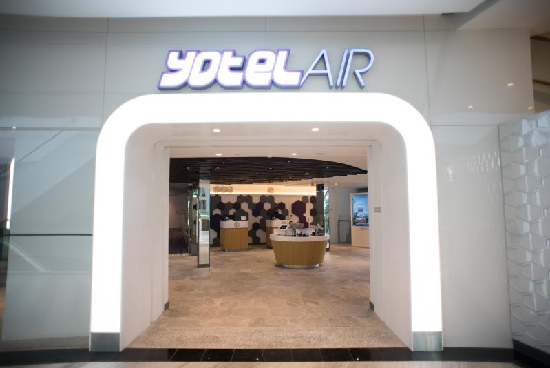 Changi Airport's Yotelair hotel