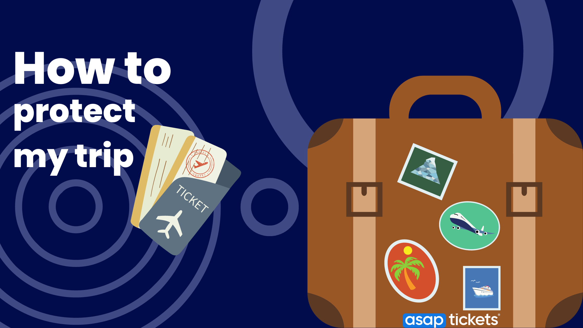 Protect your trip with insurance and lost baggage protection