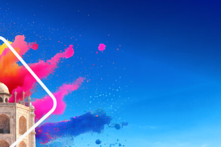 Holi festival is the brightest celebration in India