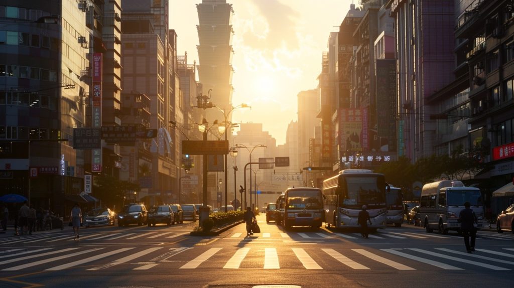 China Airlines' Seattle to Taipei flight arrives in the morning