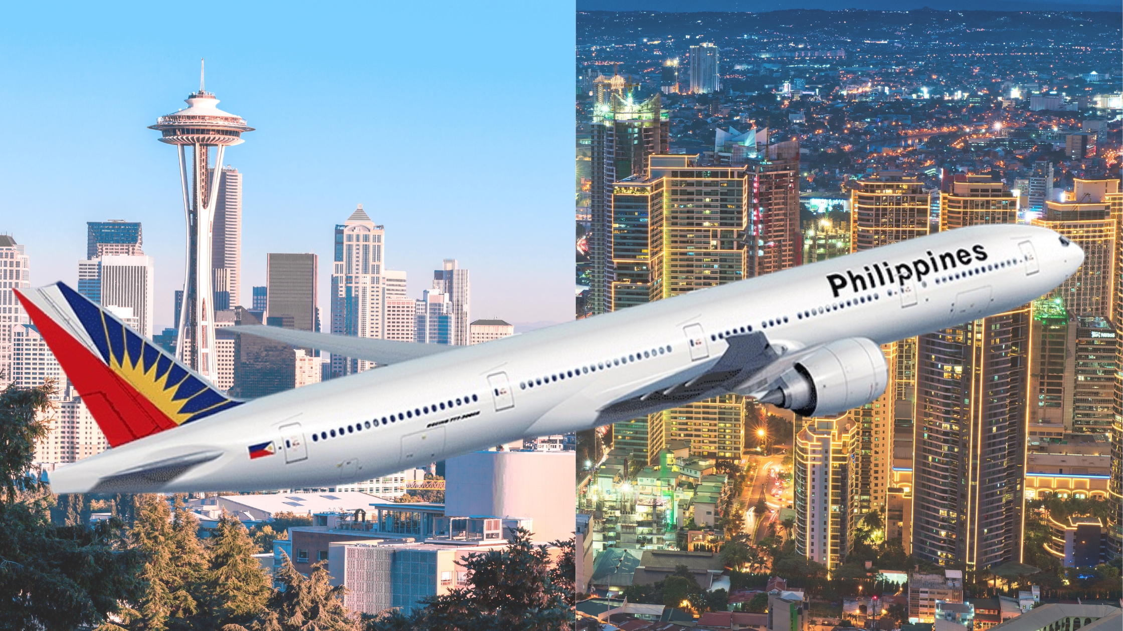 Seattle to Manila flights with Philippine Airlines