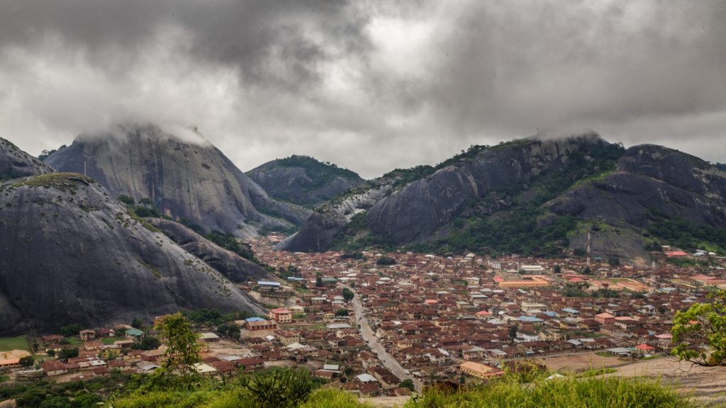 Idanre Hill in Nigeria