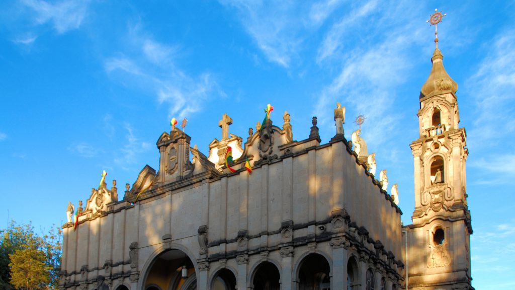 The Holy Trinity Cathedral is a highlight in Addis Ababa, Ethiopia