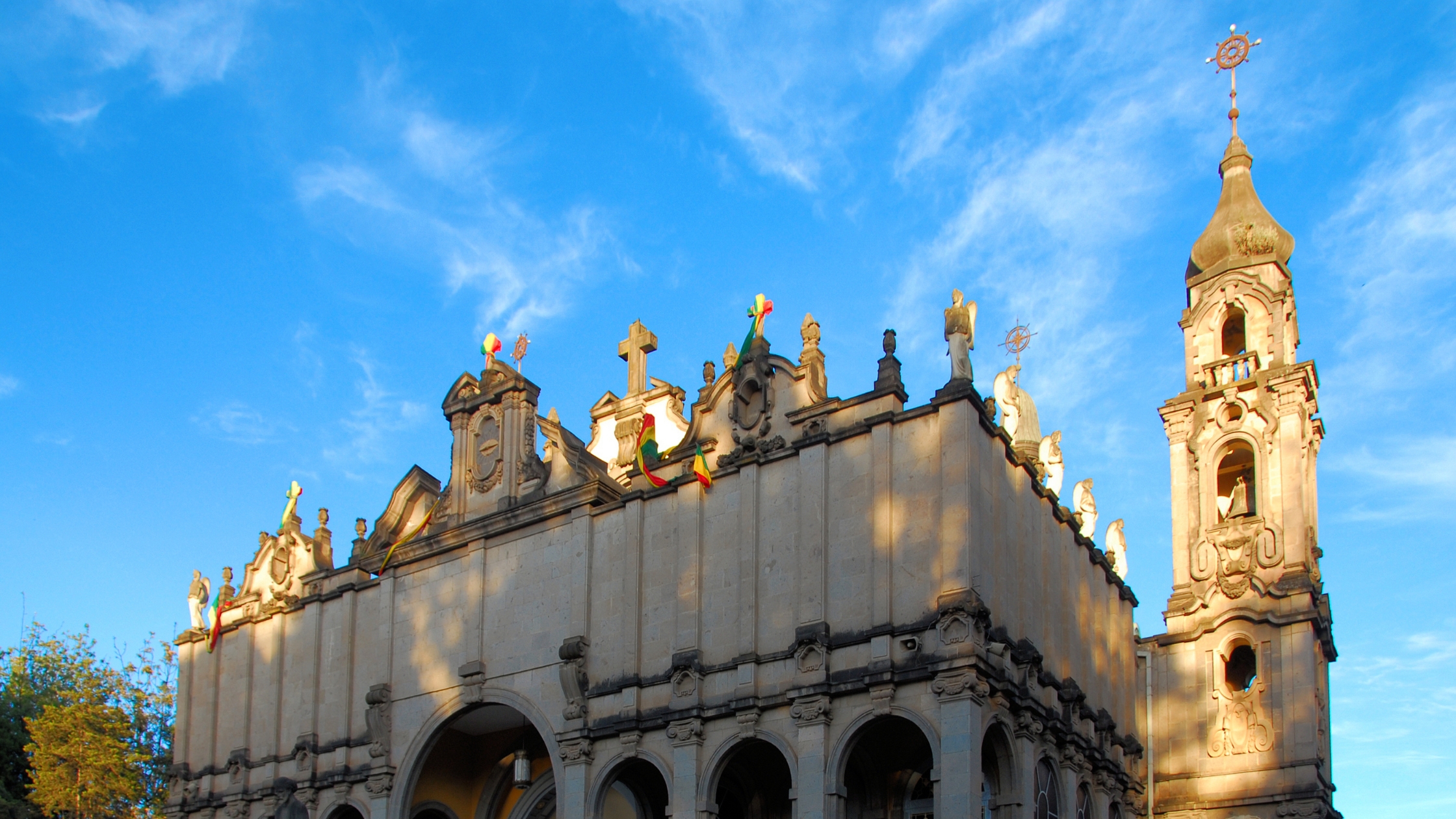 The Holy Trinity Cathedral is a highlight in Addis Ababa, Ethiopia