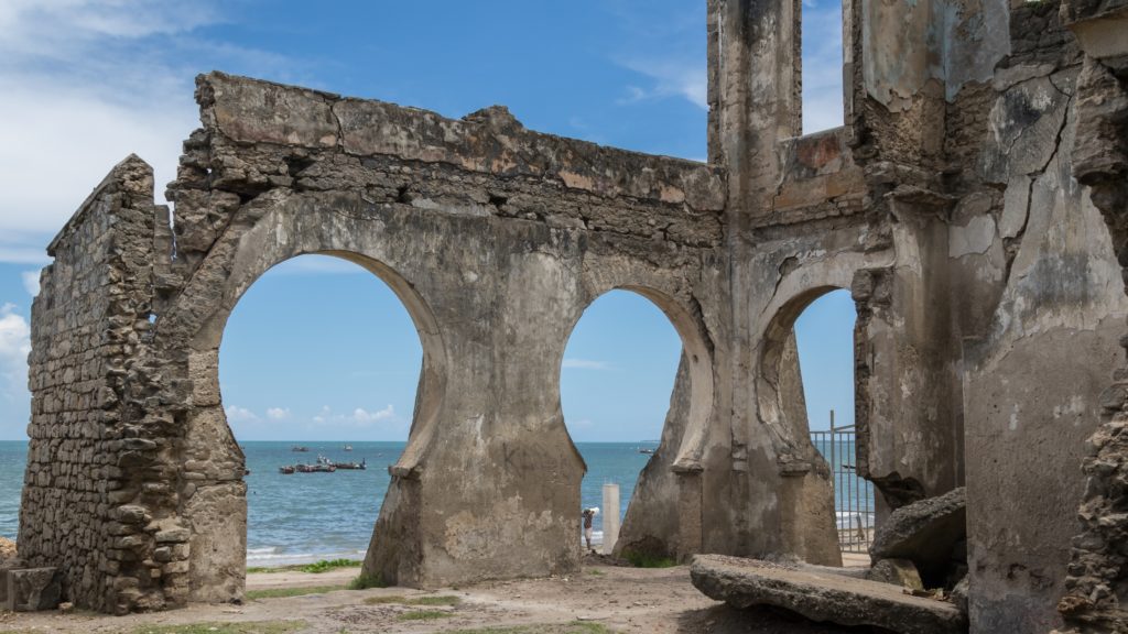 Ruins of the Customs House in Bagamoyo