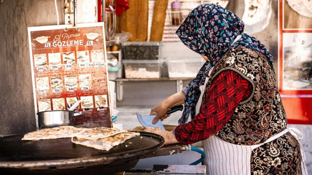 Get cheap and savour eats like gozleme