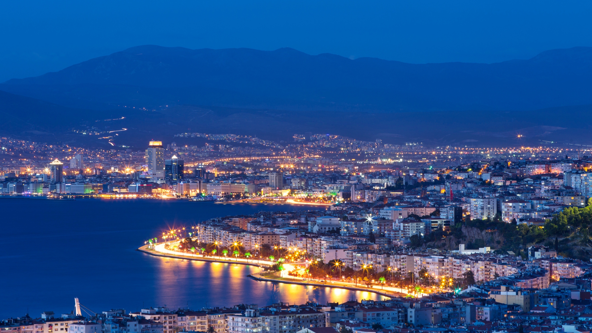 Izmir is a beautiful coastal town in Turkey