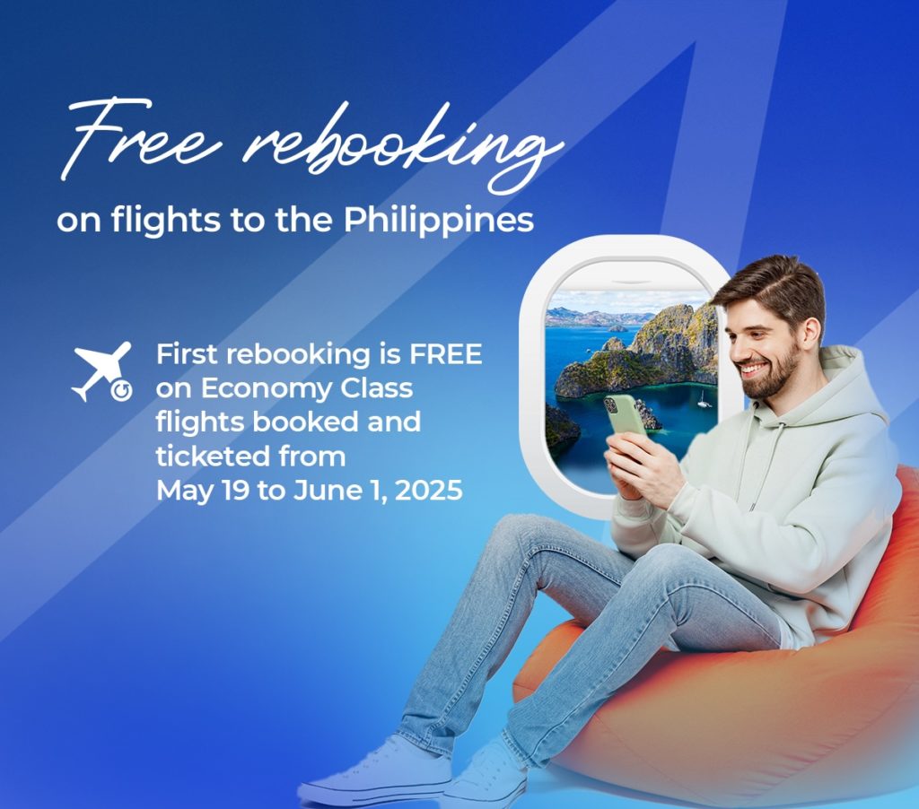 Philippine Airlines free rebooking is an excellent chance to lock in a great rate