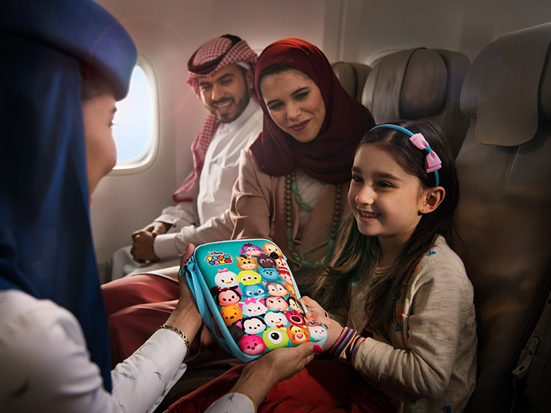 Saudia is a great choice for family travel