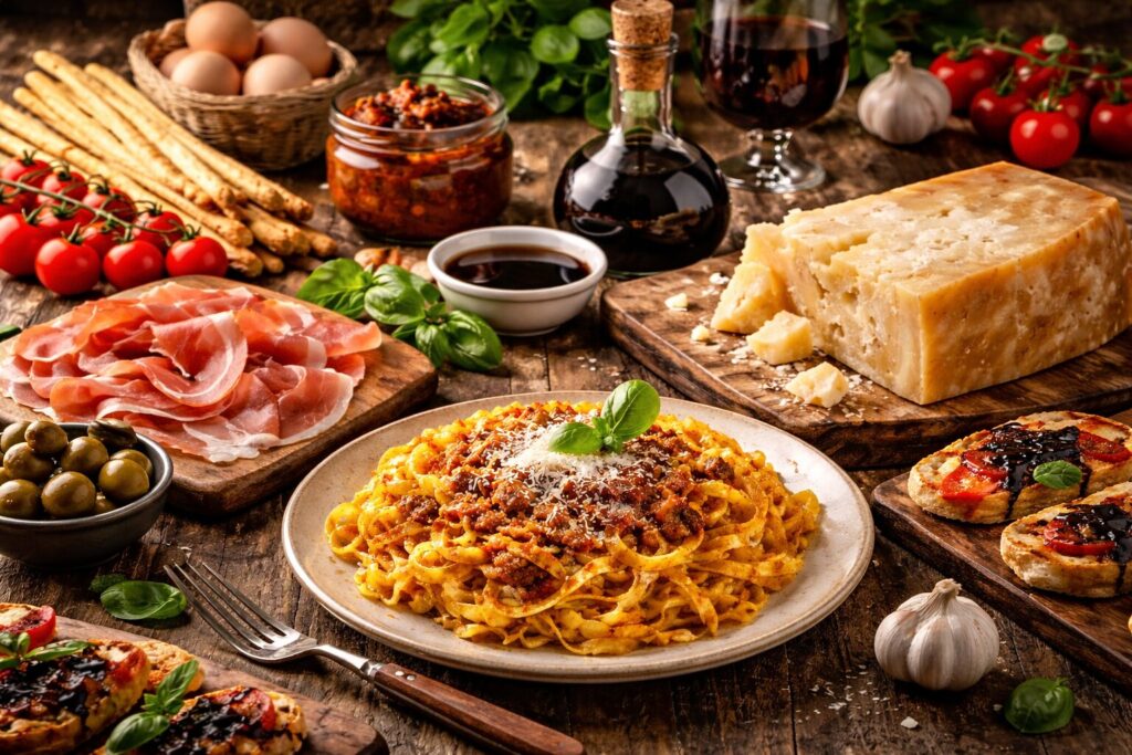 Emilia-Romagna travel is not just about the destination, but about the cuisine, too