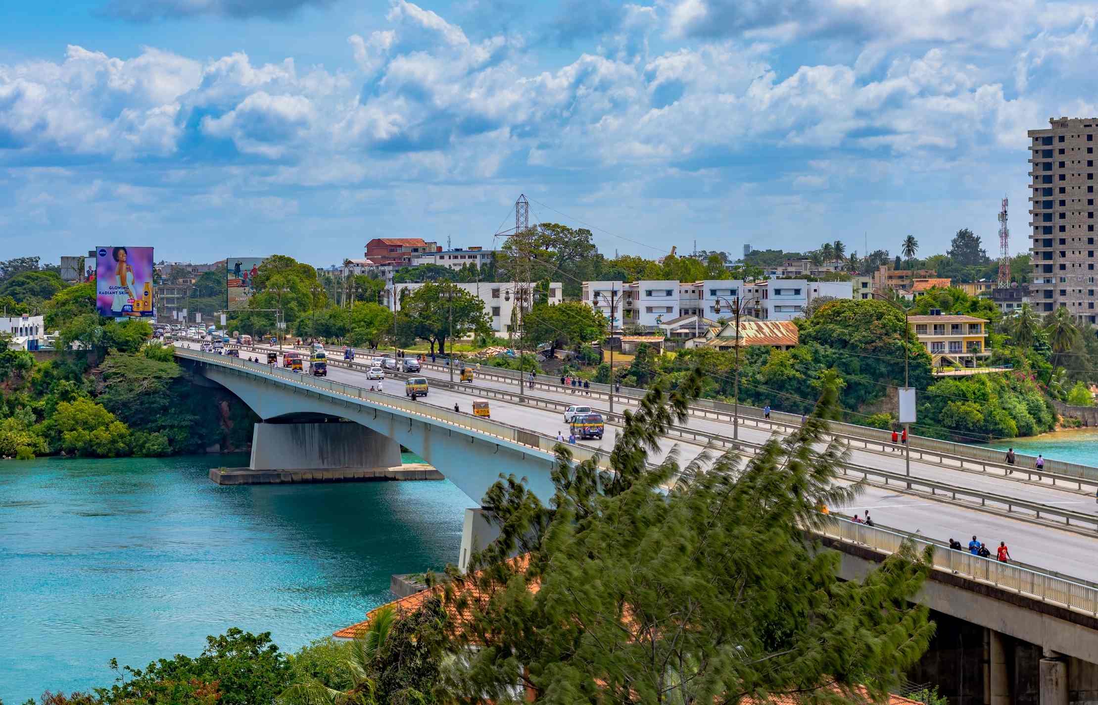 Nyali Bridge, Mombasa (Kenya)