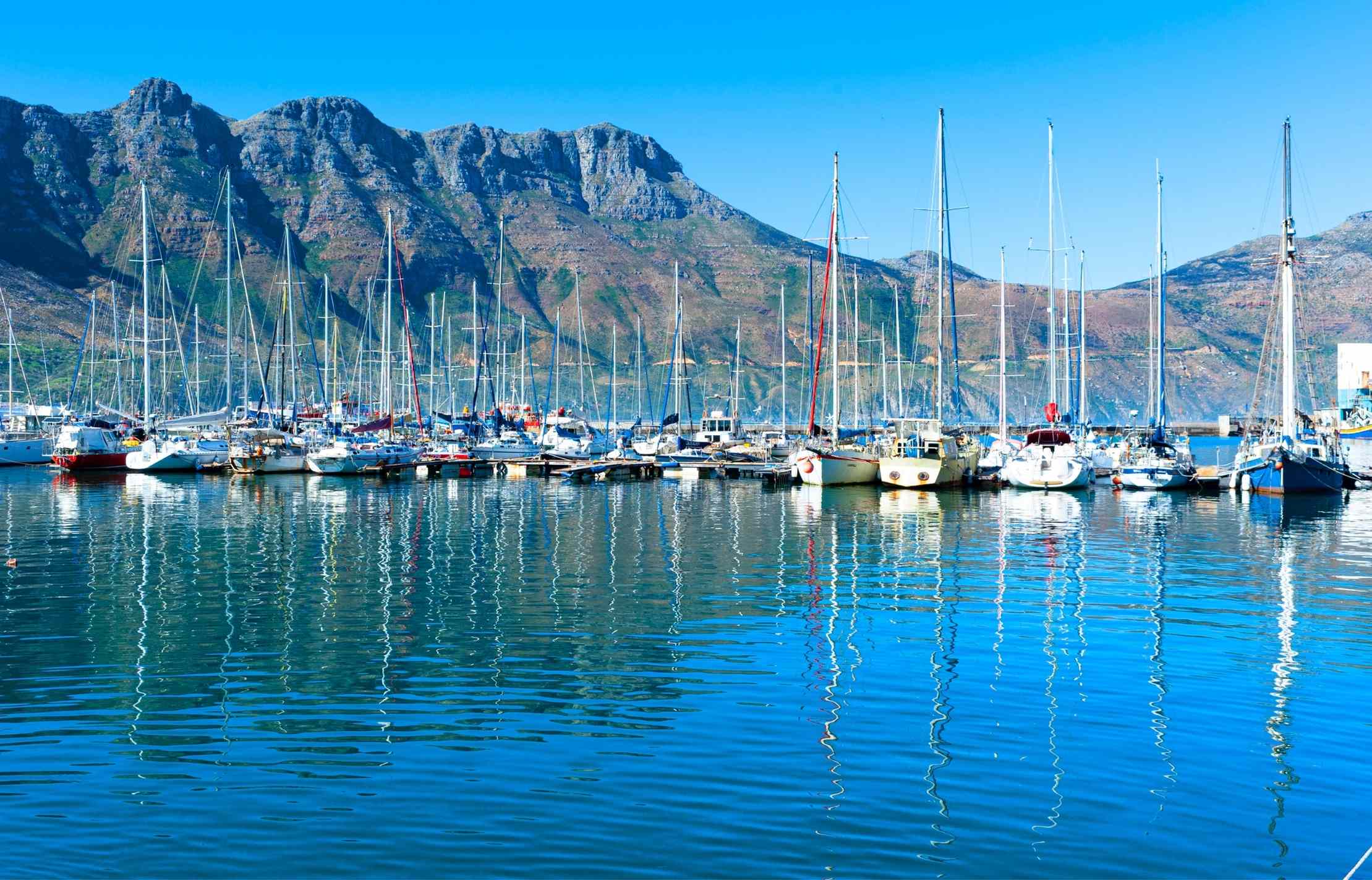 Cape Point - boats in harbor