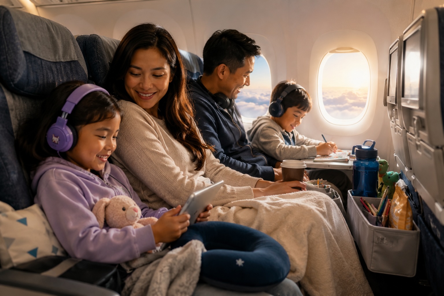 Surviving the Long-Haul Flight to the Philippines with Kids