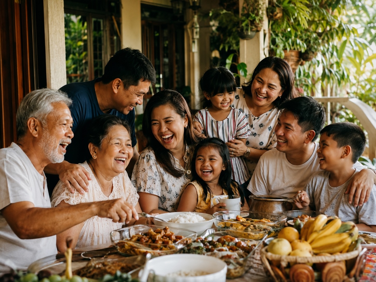The best part of coming home for Undas — everyone, finally, in one place.