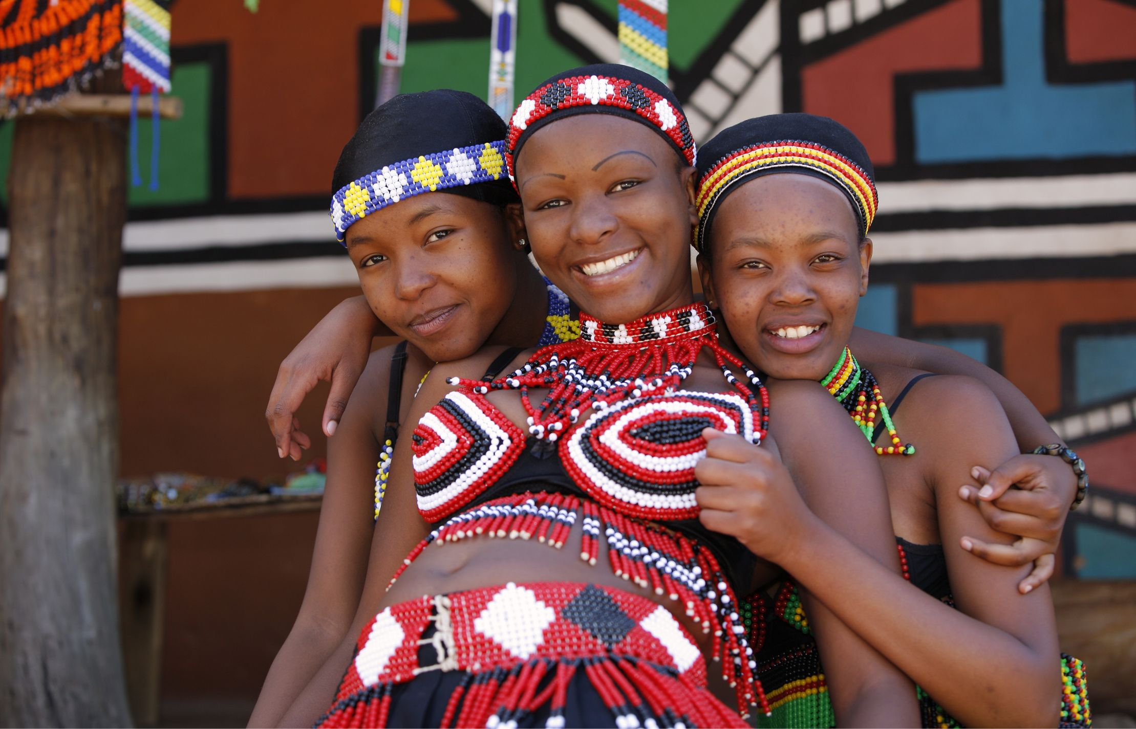 Three Zulu women