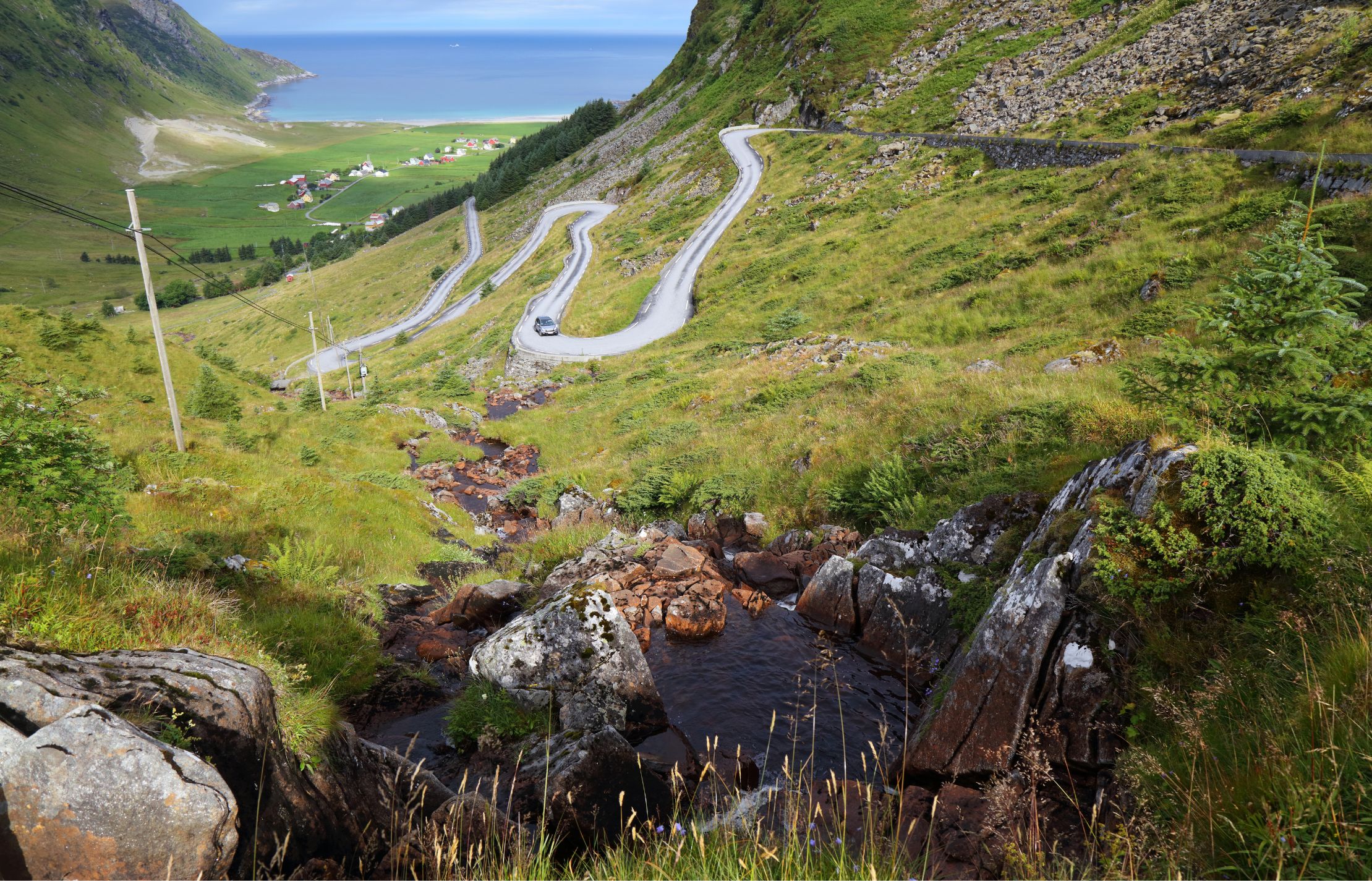 Stadlandet Peninsula in Norway  was Caladan in the the first part of Dune.