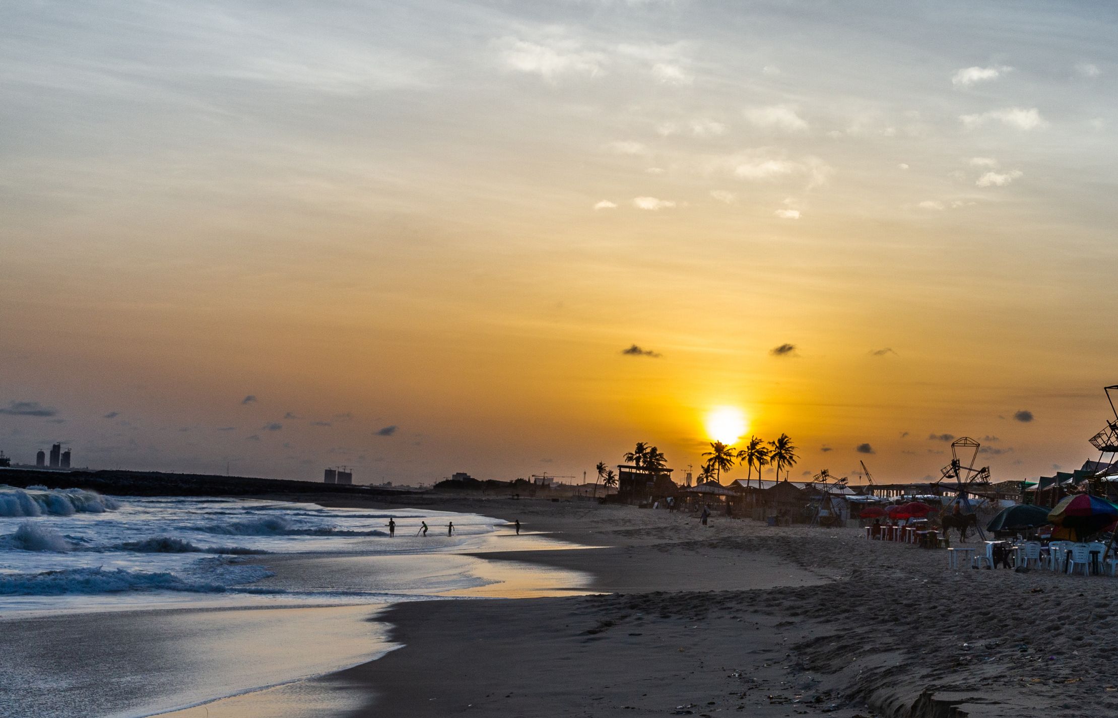 Lagos beach, Nigeria